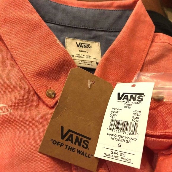 Vans Off the Wall Houser Button Up SS Shirt - Picture 6 of 7
